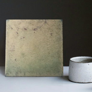 Mottad marmorerad jordgarnskäggsdekan Art nouveau Kakelplatta