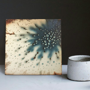 Mottad marmorerad jordgarnskårans Abstrakt Kakelplatta