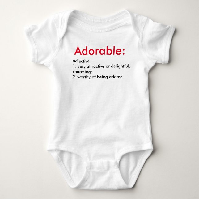 Mottagande Baby Crawler Shirt Tröja (Framsida)