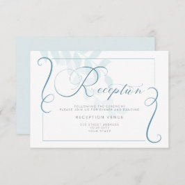 Mottagande - knappt där rökblått botaniskt inbjudningar