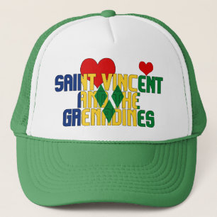 Mottagande Saint Vincent och Grenadinerna-Flagga Keps