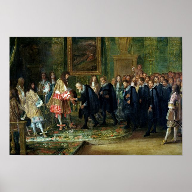 Mottagandet av ambassadörerna poster (Framsidan)