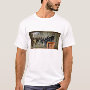 Mottagandet av Louis XVI på hotellet de Ville b T Shirt