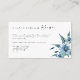 Mottagarbegäran Något blått Möhippa Tilläggskort