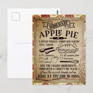 Mottagare av Homemade Apple Paj vykort