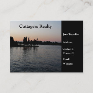 Mottagare Realty Real Gods Visitkort