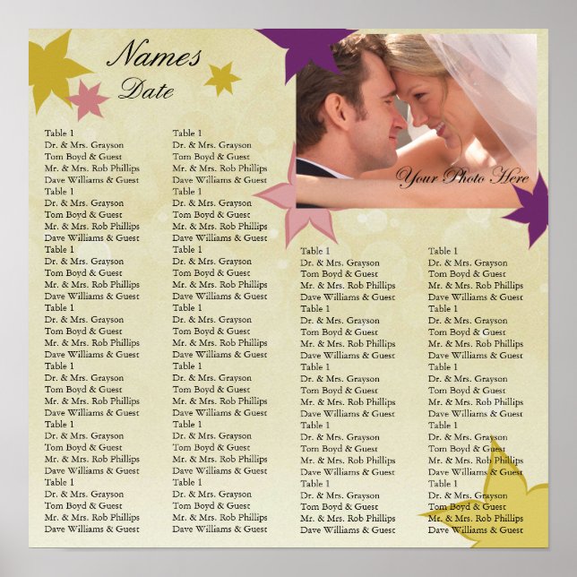 Mottagare Sittdiagram med foto Poster (Framsidan)