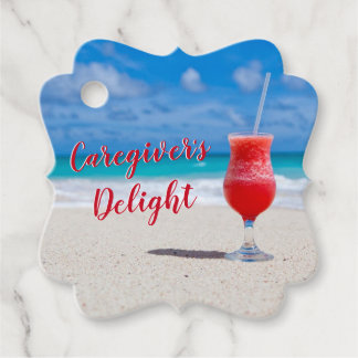 Mottagarens favorittaggar gåvor etiketter