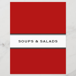 Mottagarkapitel | Soppa och Salad | Rött svartvitt