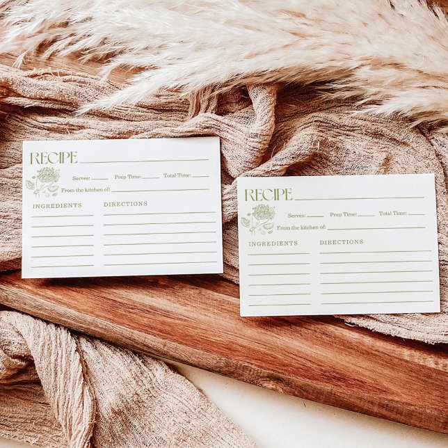 Mottagarkort friskt från Möhippan på marknaden Inbjudningar (Skapare uppladdad)