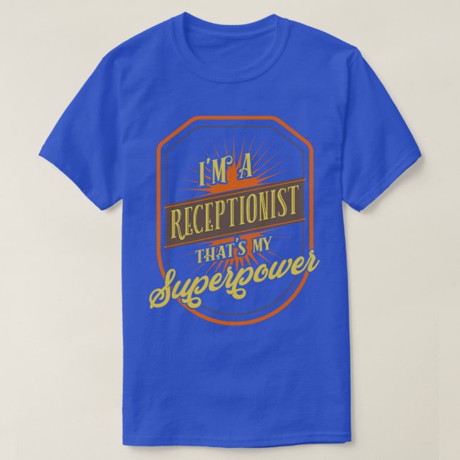 Mottagarmottagning T Shirt (Design framsida)