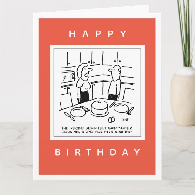 Mottagarstativ efter kokning av Tecknad Kort (Framsida)