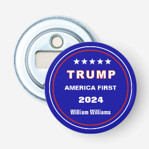 Mottagbart Namn, Trump America First Magnet Flasköppnare