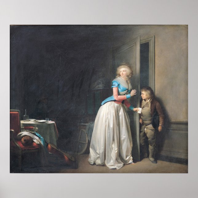 Mottaget besök 1789 poster (Framsidan)