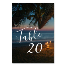 Mottagning av bröllop för målparadise bordsnummer