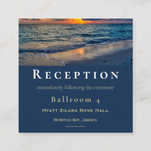 Mottagning av bröllopsbröllop i Himlar Tilläggskort