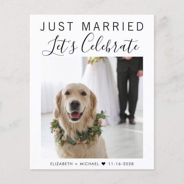 Mottagning av fotobröllop i Ny gifta (Framsida)