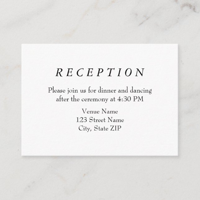 Mottagning av monokrom trettop tilläggskort (Framsida)