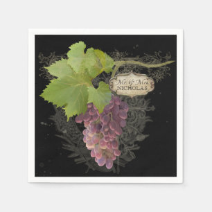 Mottagning av Personlig från Vineyard Winery Bröll Pappersservett
