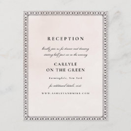 Mottagning av Snöre för  och svarta vattenfärger i Tilläggskort