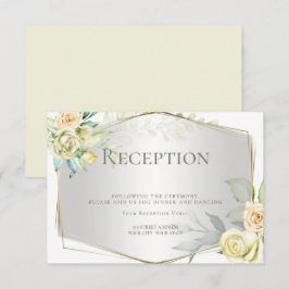 Mottagning | Vattenfärg Elfenbenskustens Gult  Ro Inbjudningar