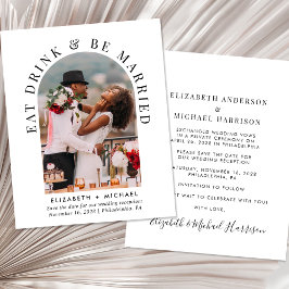 Mottagningsdatum för budgeterat fotopappsbröllop S