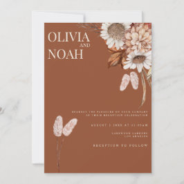 Mottagningsinbjudan för Terracotta-mottagning för  Inbjudningar