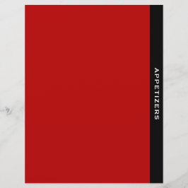 Mottagningskategori | Appetizer | Rött svartvitt