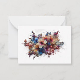 Mottagningskort Anteckningskort