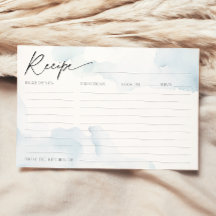 Mottagningskort för blå Möhippa på molnnie