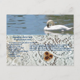 Mottagningskort för Butter-startmottagare Vykort