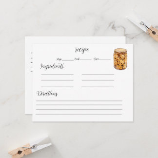 Mottagningskort för cookies