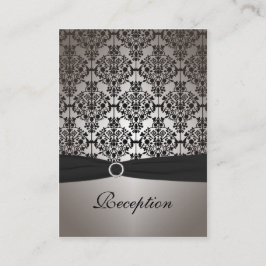 Mottagningskort för grått- och svartvitt tilläggskort