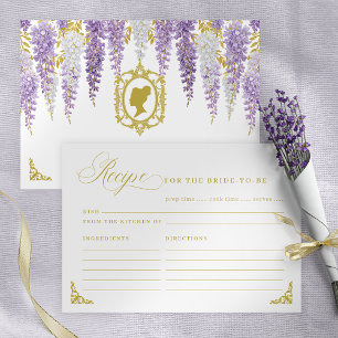 Mottagningskort för Möhippa av blommigtens Vintage Tilläggskort