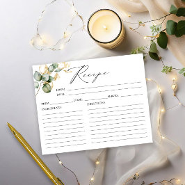 Mottagningskort för Möhippa av guld