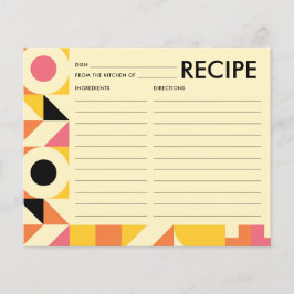 Mottagningskort för Möhippa av Gult för Orange för