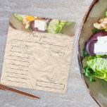 Mottagningskort för Papper tom Lakan-fotokokning Anteckningsblock<br><div class="desc">En enastående bärbar personlig som är designad för att vara din perfekt som komplement till dina omhuldade recept. Den här enastående bärbara datorn visar på en lysande bild av en löstagbar maträtt, tillsammans med ett generöst utrymme som liknar den faktiska pappra för att du ska kunna rita ner dina kulinariska...</div>