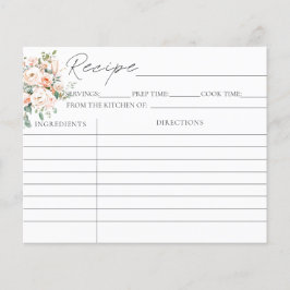 Mottagningskort för Petals- och Proseccos Möhippa