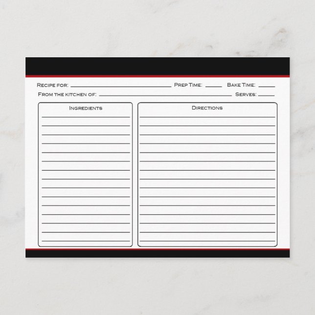 Mottagningskort för svarta vinklar vykort (Baksida)