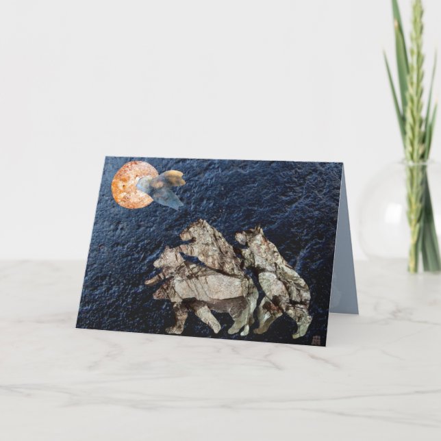 Mottagningskort för Tangerine Måne Kort (Framsida)