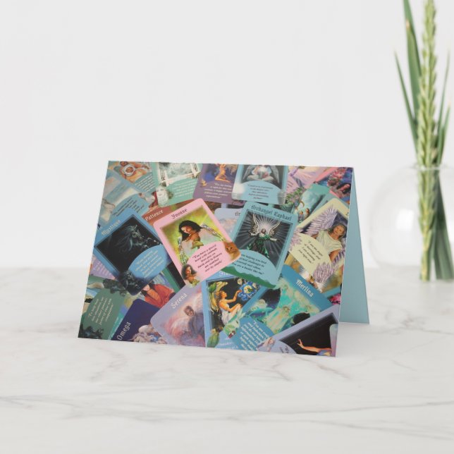 Mottagningskort för tarotkort kort (Framsida)