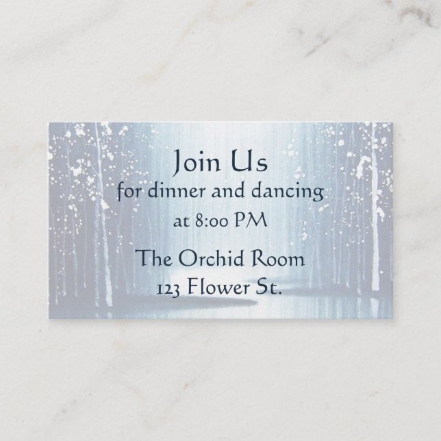 Mottagningskort för vinter-offerter tilläggskort (Framsida)