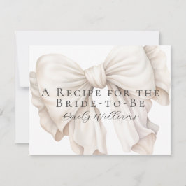 Mottagningskort för vit Möhippa