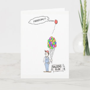 Mottagningskort: Frihet! Kort