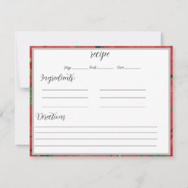 Mottagningskort med Hett Chilies