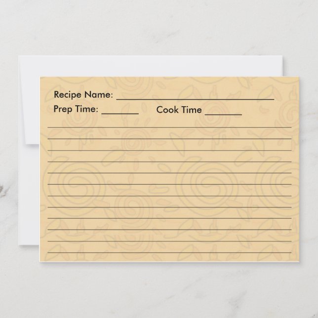 MOTTAGNINGSKORT - Swirled Sol Inbjudningar (Framsida)