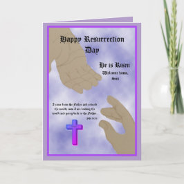 Mottagningskort Tack Kort