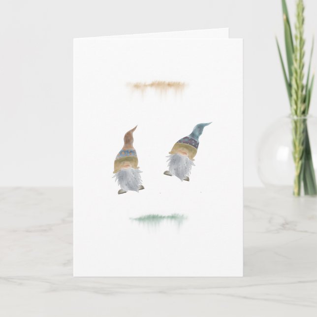 Mottagningskort - tomt tack kort (Framsida)