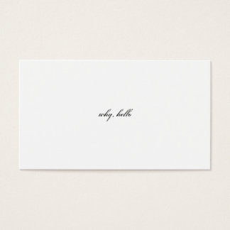 Mottagningskort Visitkort