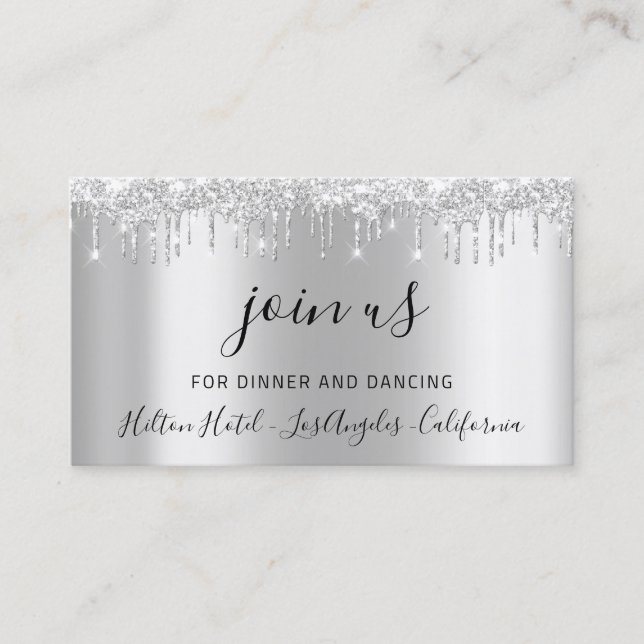 Mottagningskortets Möhippa Bröllop-drivrutiner Visitkort (Framsida)